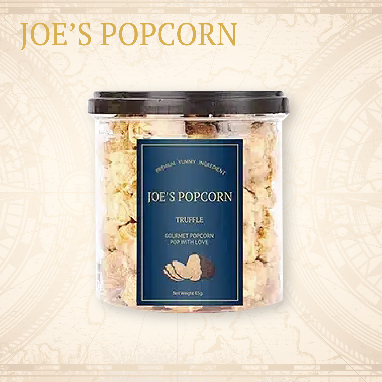 JOE'S POPCORN 泰國特色手工爆谷 (意大利蘑菇松露味) 50g