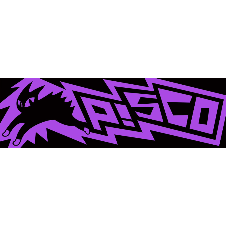 【P!SCO】雷霆之喵毛巾（紫色款）