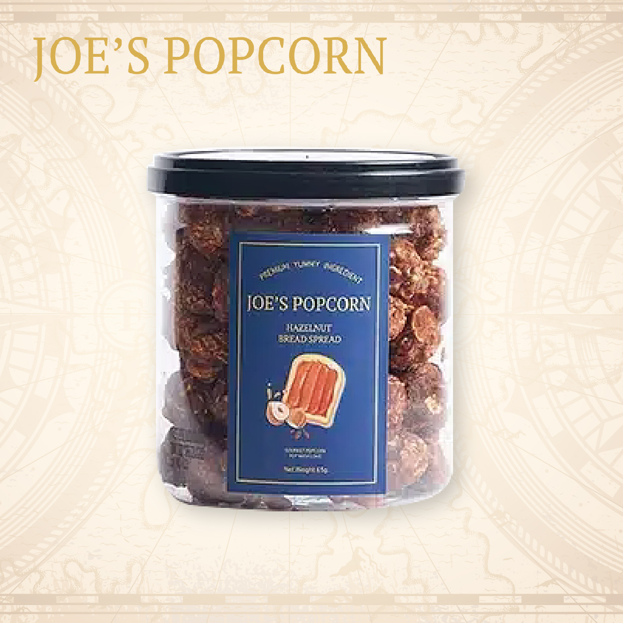 JOE'S POPCORN 泰國特色手工爆谷 (榛果味) 60g