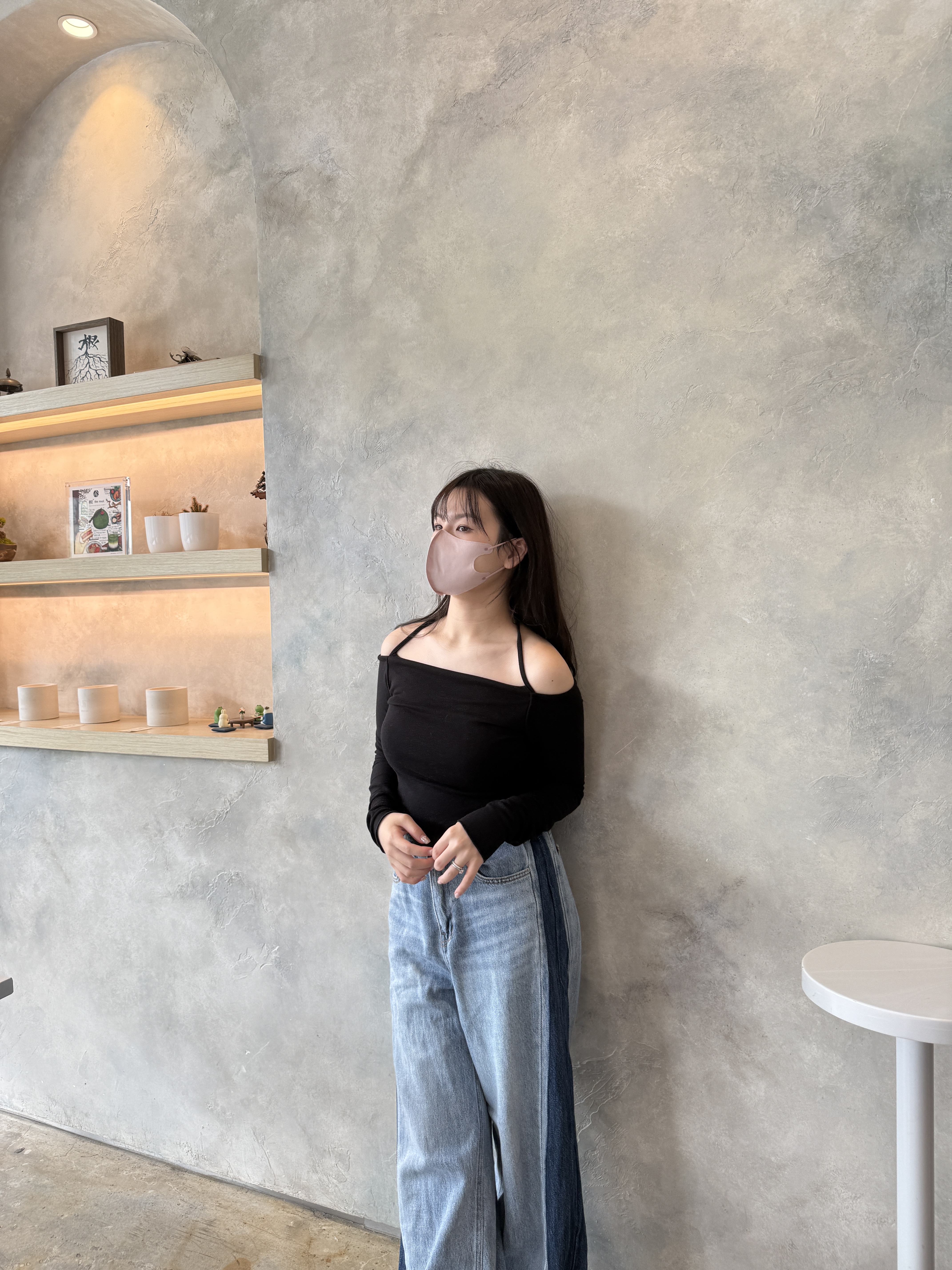 設計感掛頸顯瘦Top // 兩色入