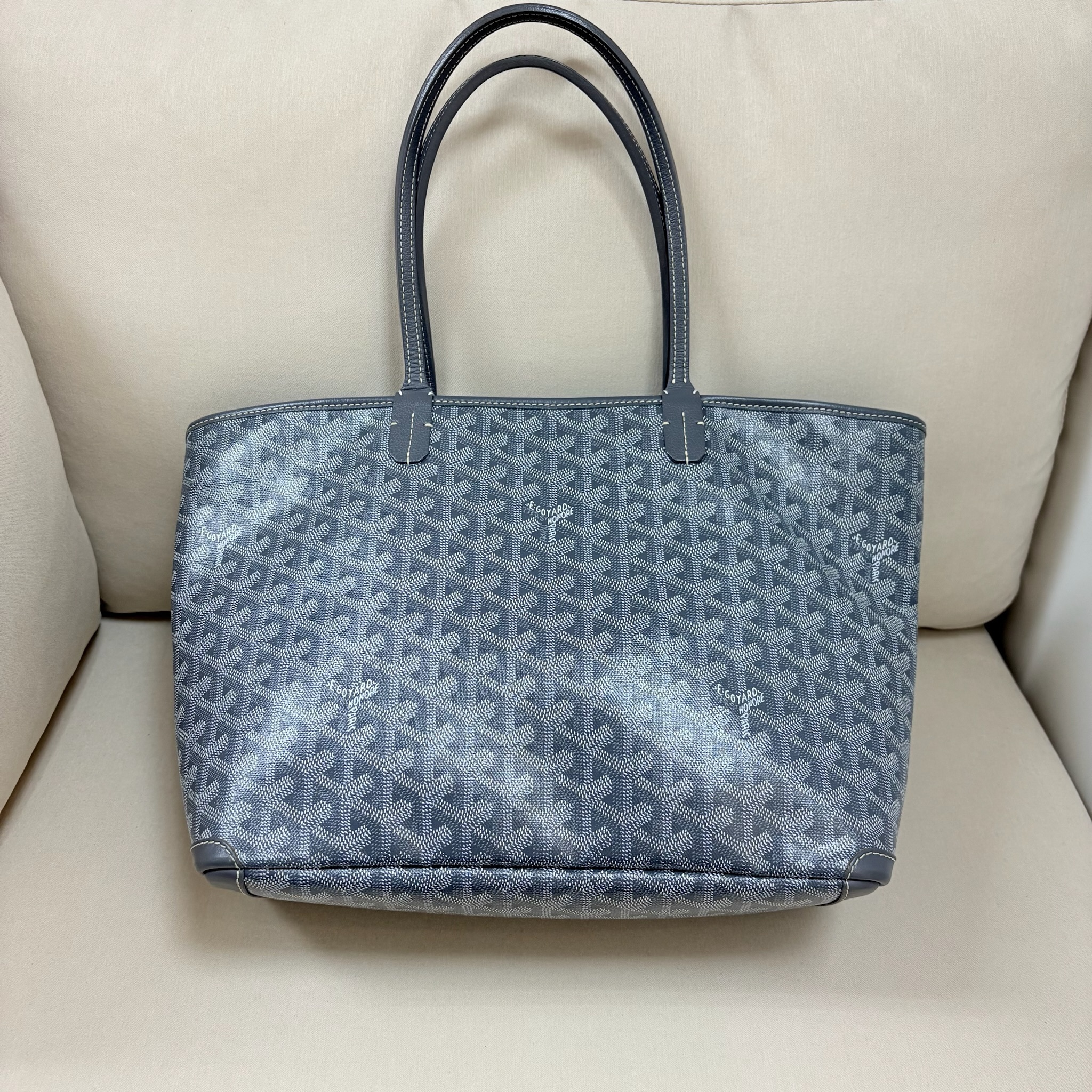 Goyard Tote Bag - Grey / Shw