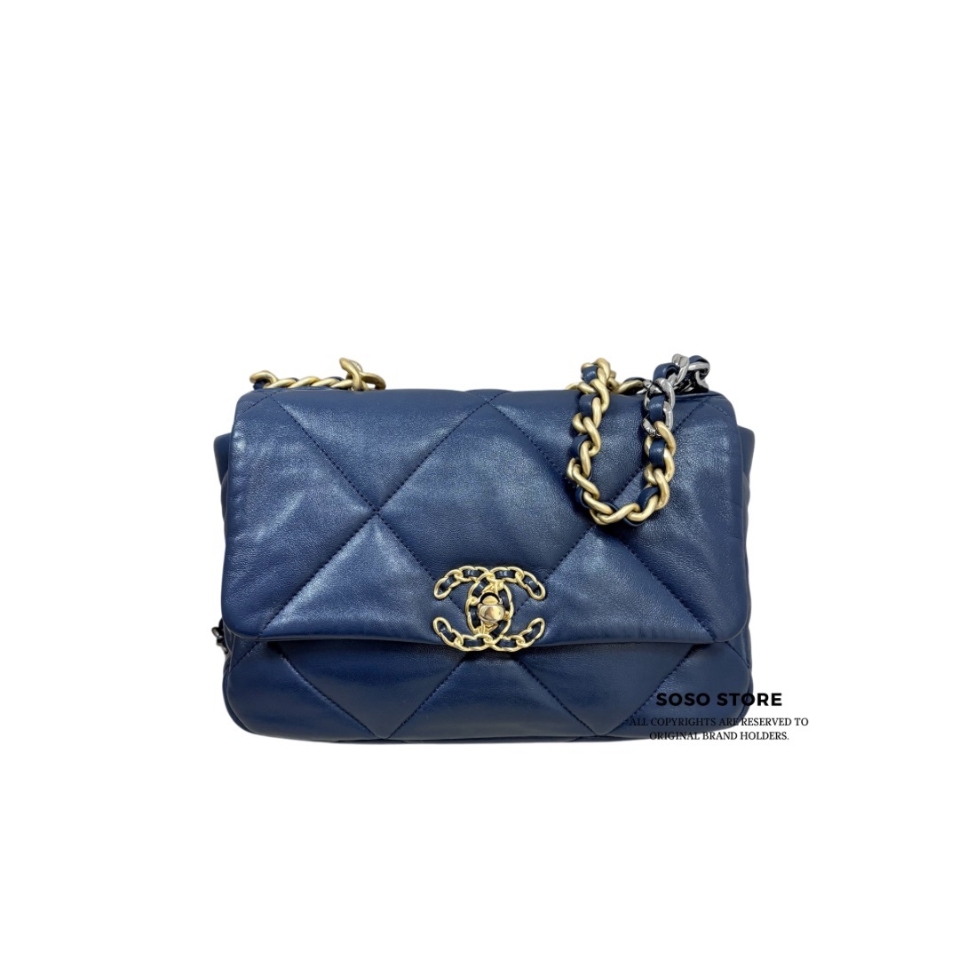 Chanel 19 Bag - Navy / Ghw&Shw