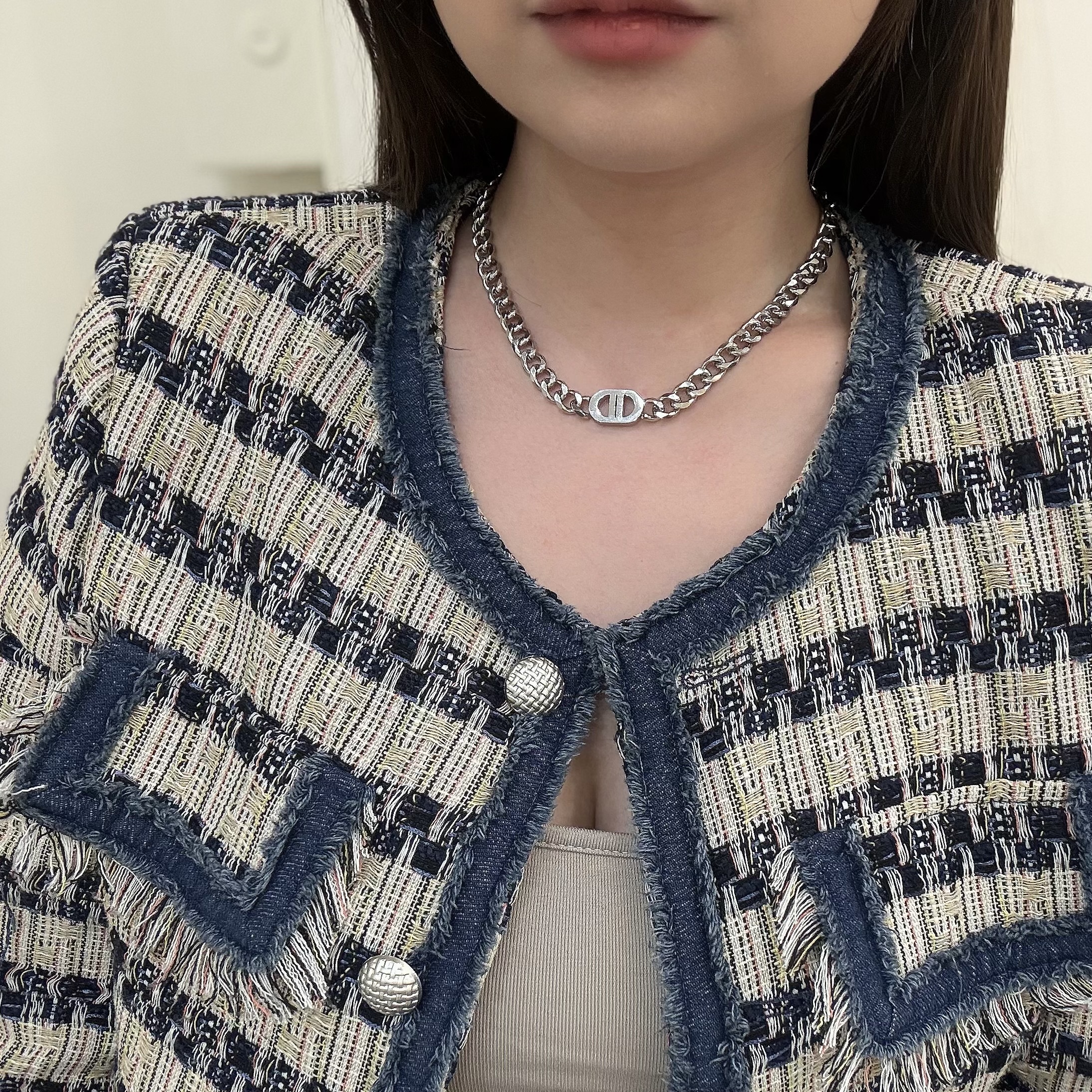 【鈦鋼】率性．豬鼻頸鏈