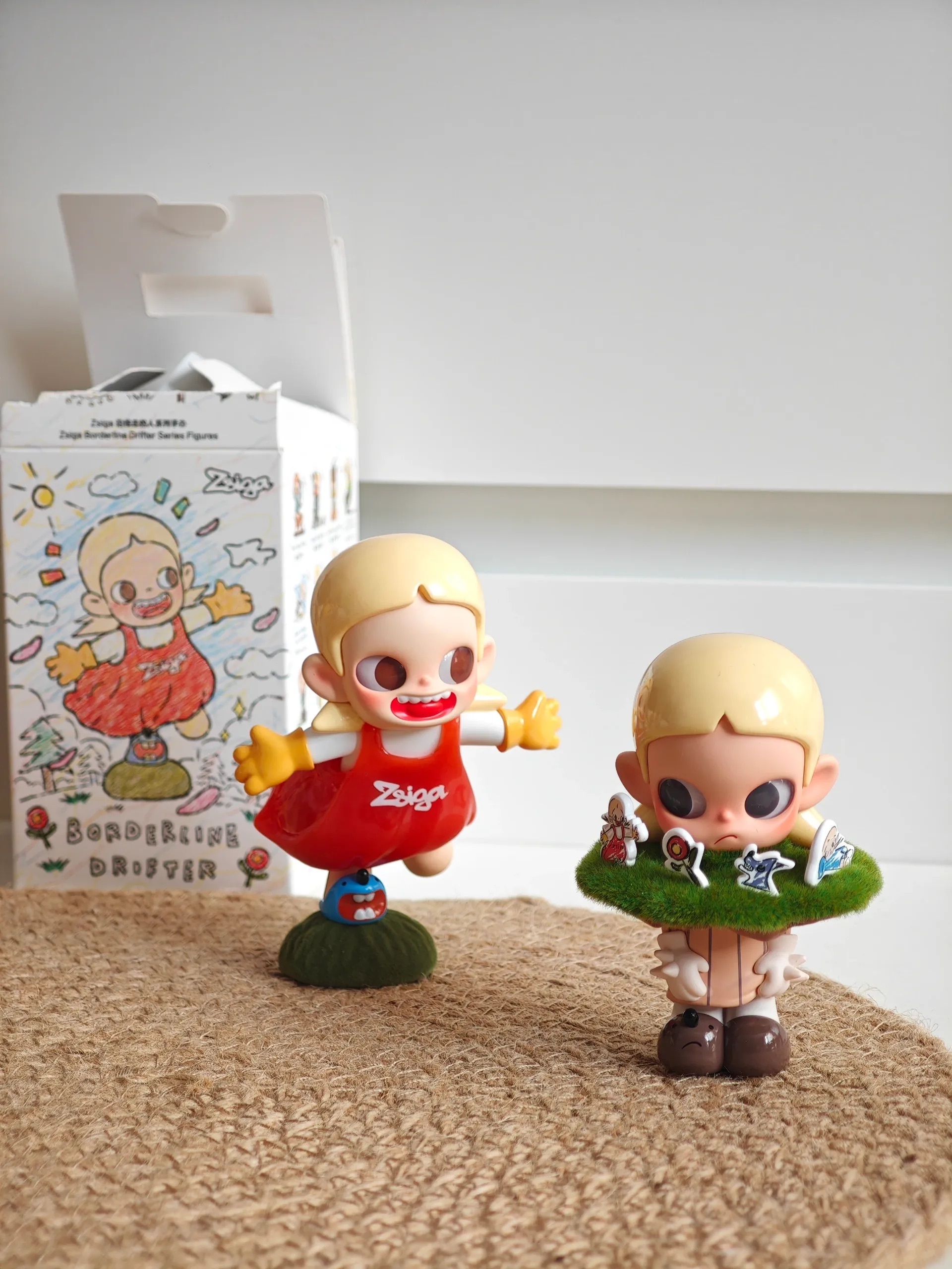 ZSIGA 沿線走的人 盲盒 公仔 擺設 / 預購