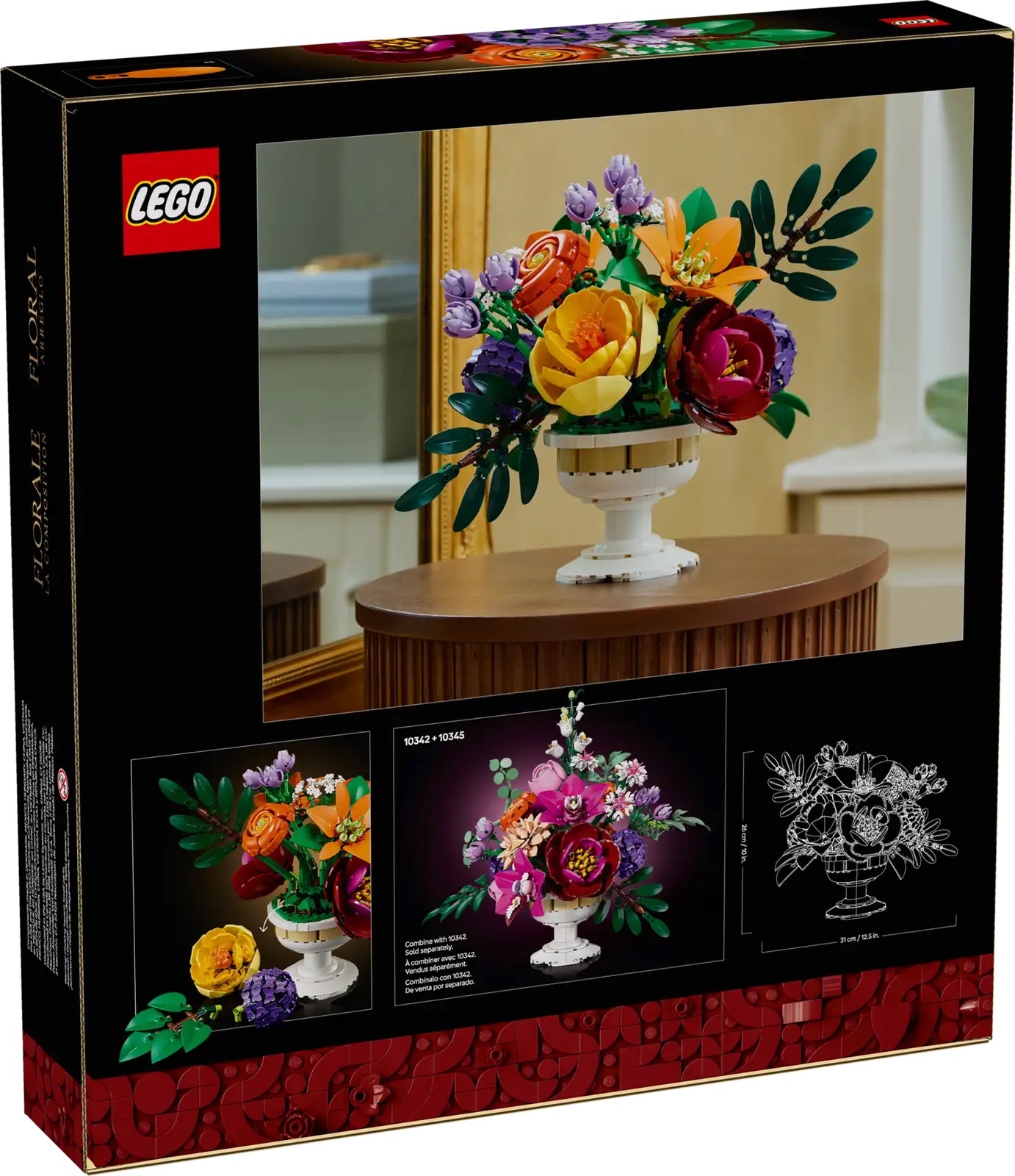 [飛米樂高積木專賣店] LEGO 10345 花藝系列 插花擺飾