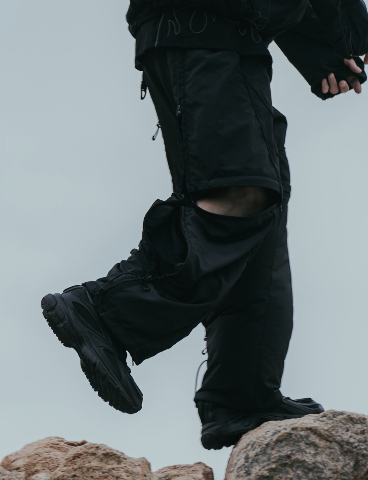 [現貨] OCTO x Sense Detachable Pants Black | S25-OS-MP