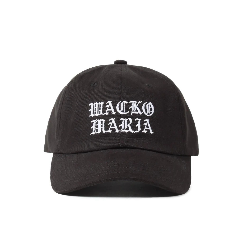 2025SS WACKO MARIA 6 PANEL CAP ( TYPE-2 ) 刺繡 字體 老帽 帽子 現貨 25SS-WMA-CP06