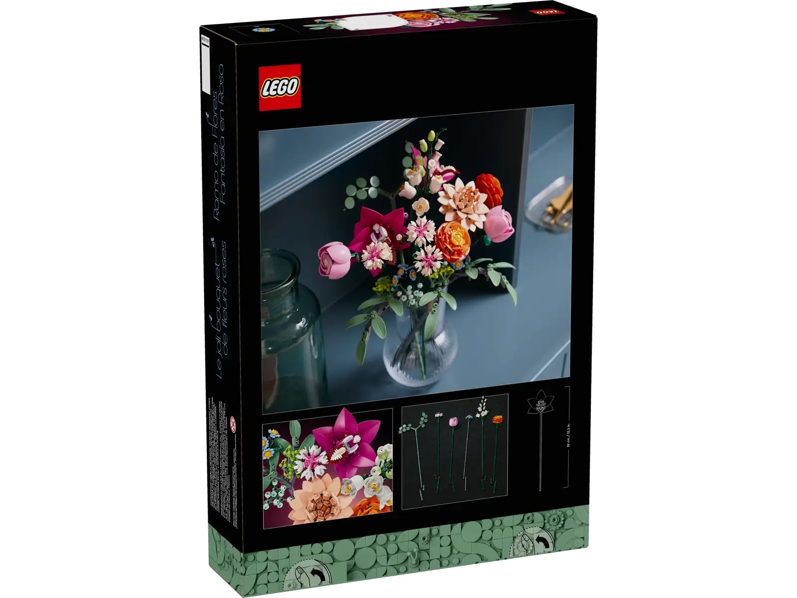[飛米樂高積木專賣店] LEGO 10342 花藝系列 優雅粉紅花束