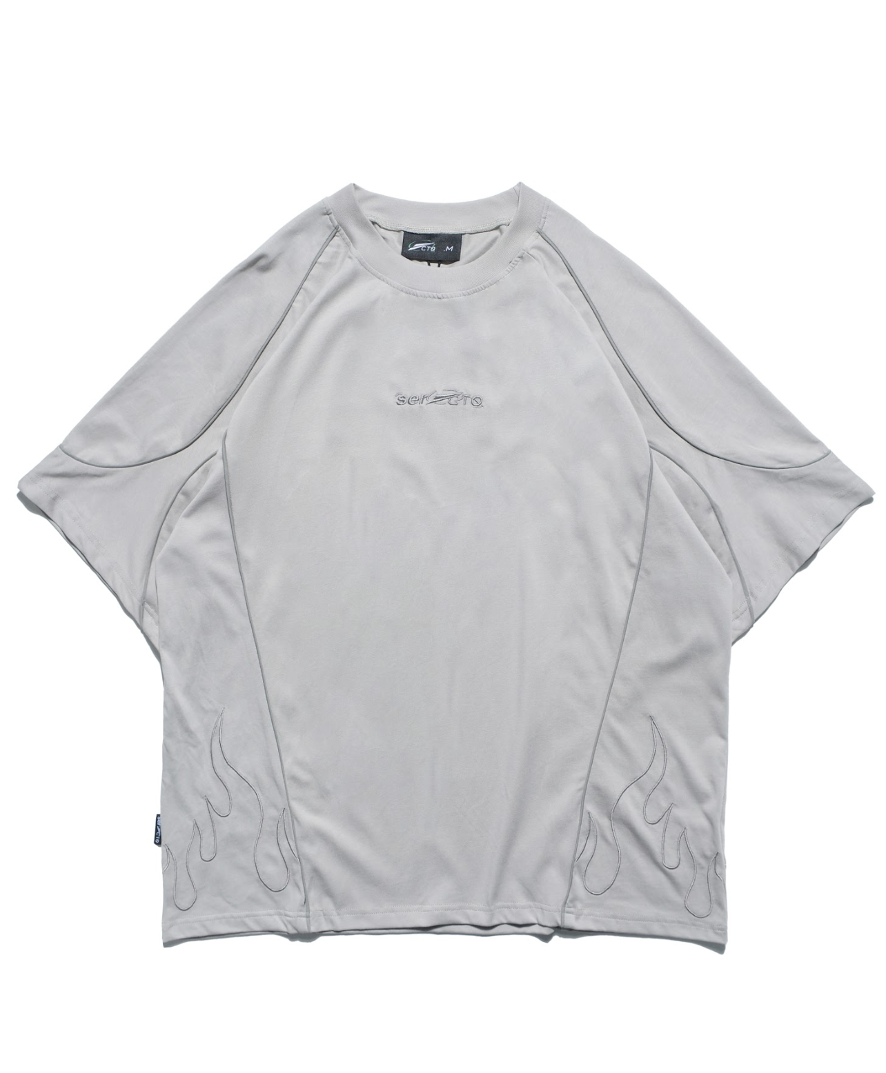 [現貨] OCTO x Sense Fire T-Shirt Bright Grey | S25-OS-MT2
