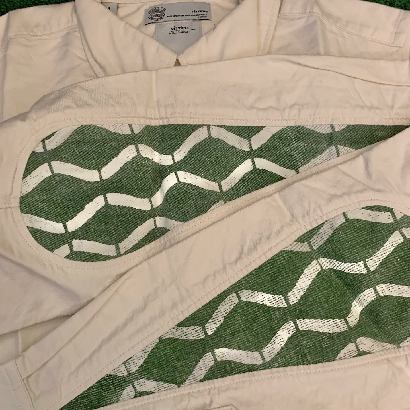 VISVIM ALBACORE BAMBOO SHIRT L/S (GIZA OX) - IVORY SIZE 1 IN STOCK NOW (現貨發售中)