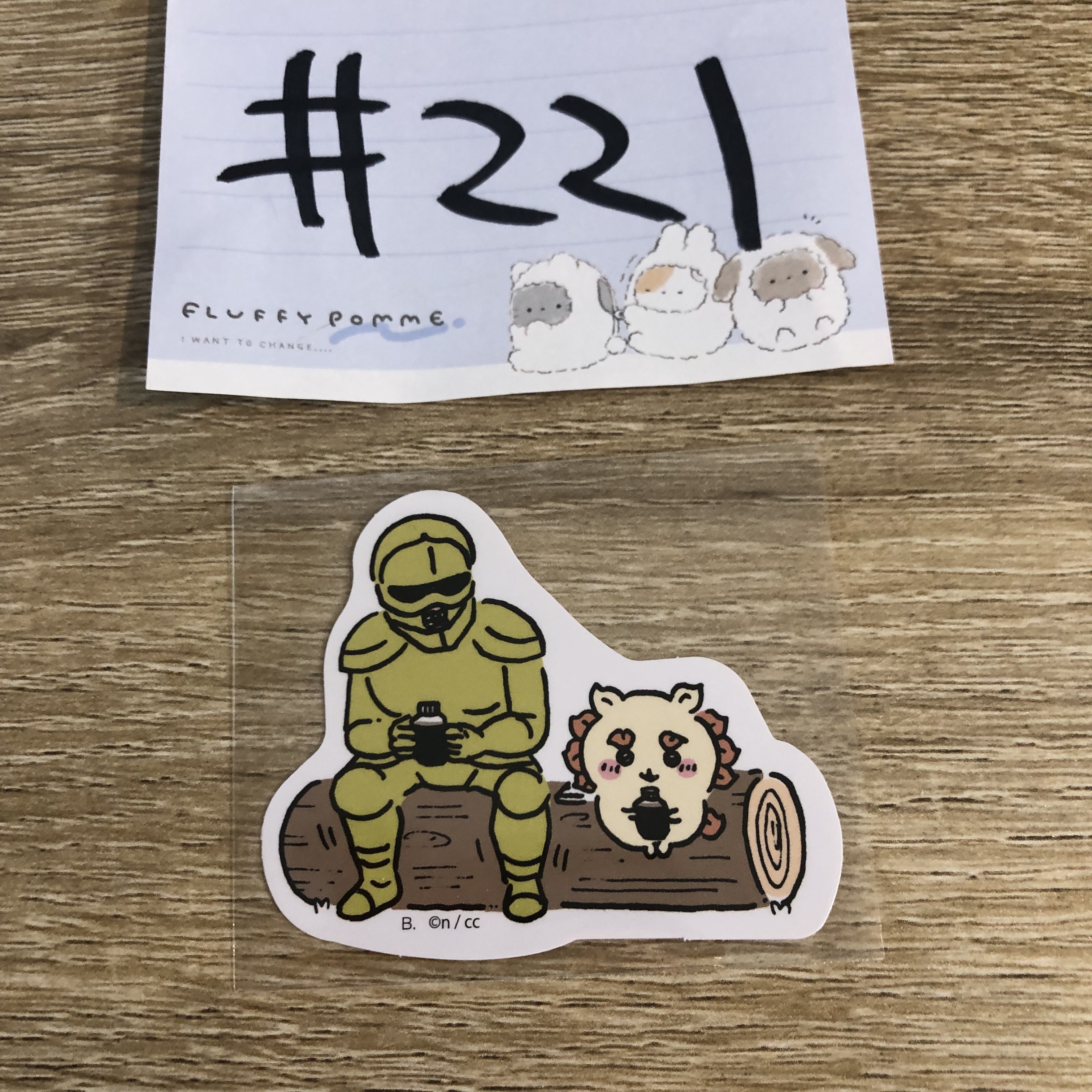 CHIIKAWA    貼紙#221