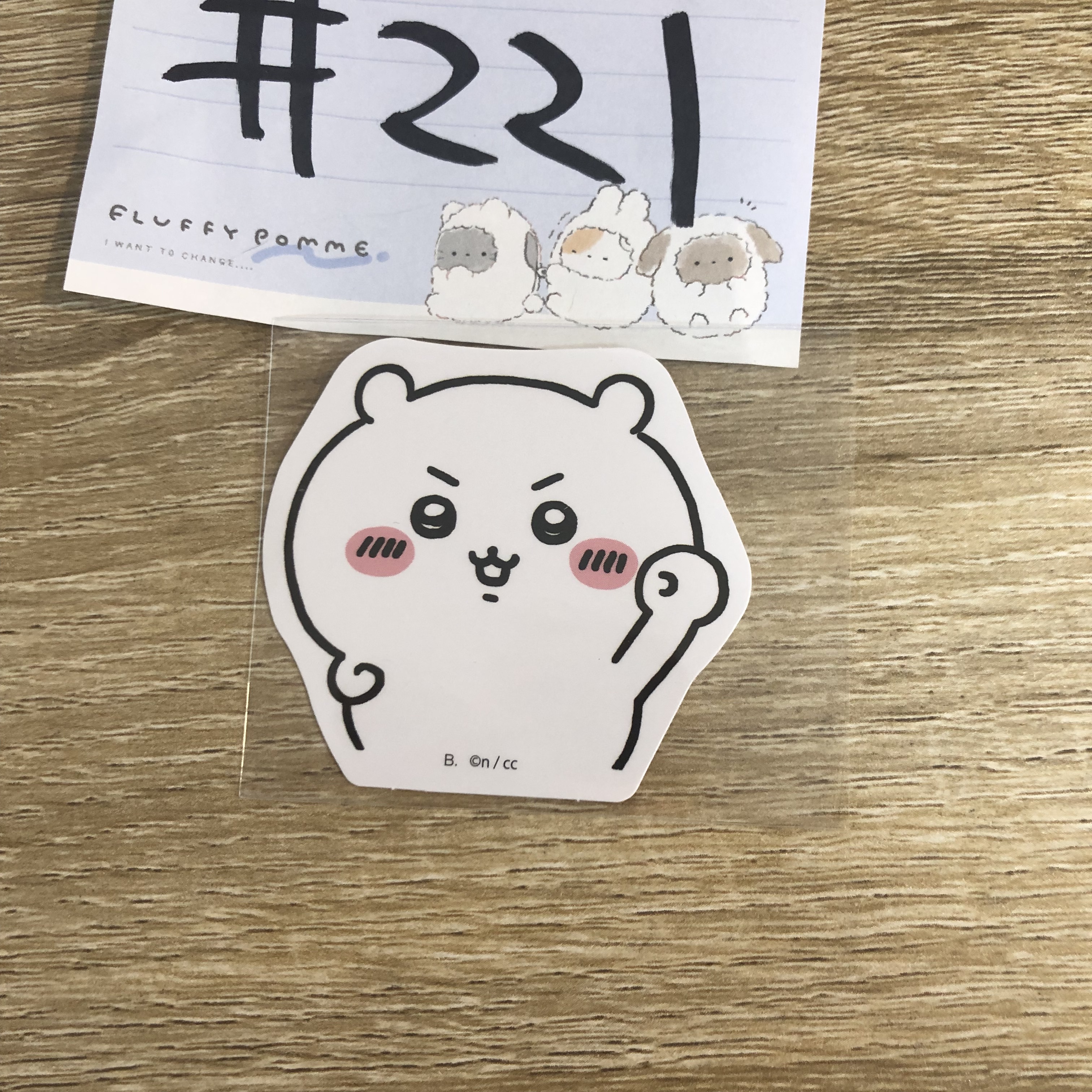 CHIIKAWA  小可愛  貼紙#221