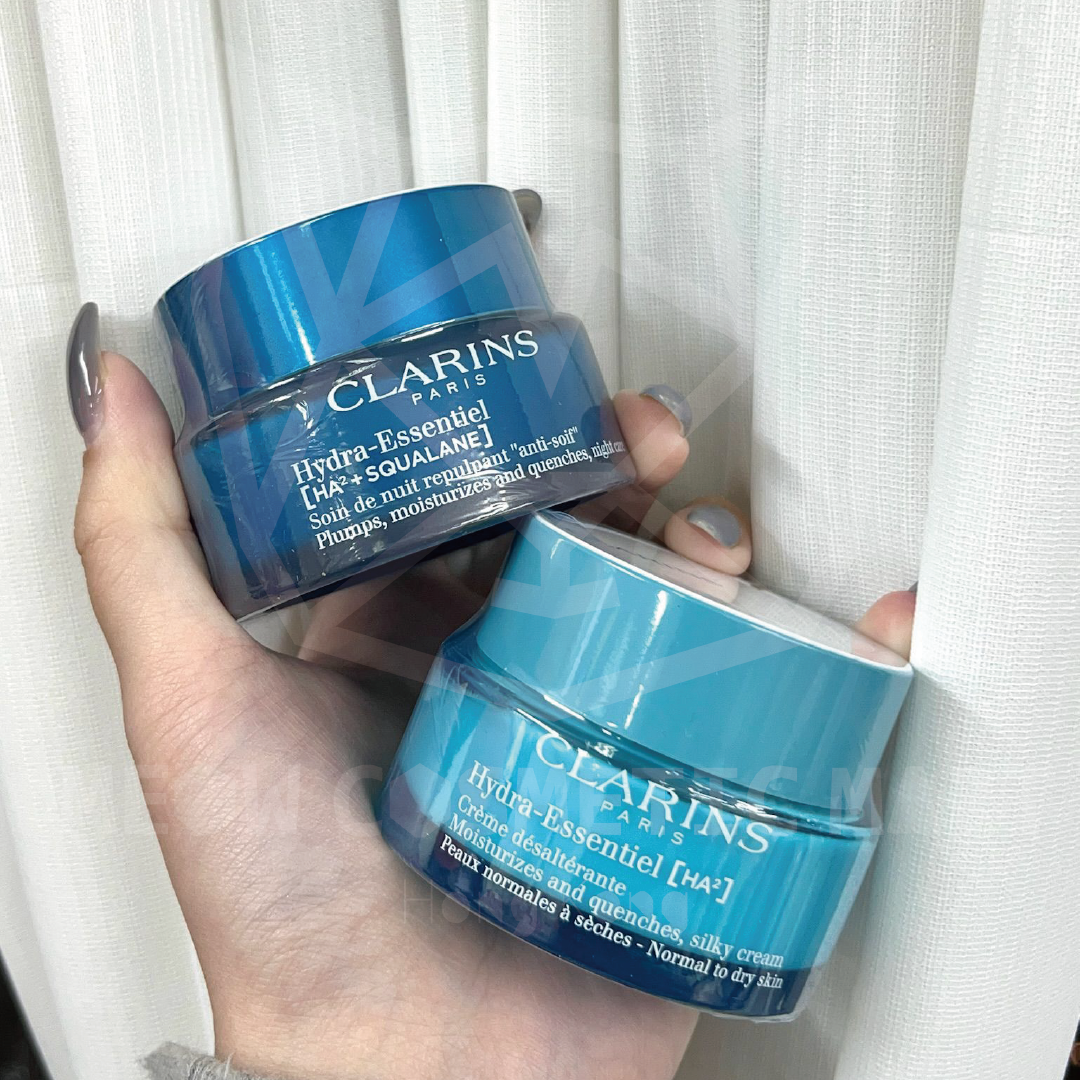 Clarins - 水潤活肌保濕日晚霜套裝 50ml*2