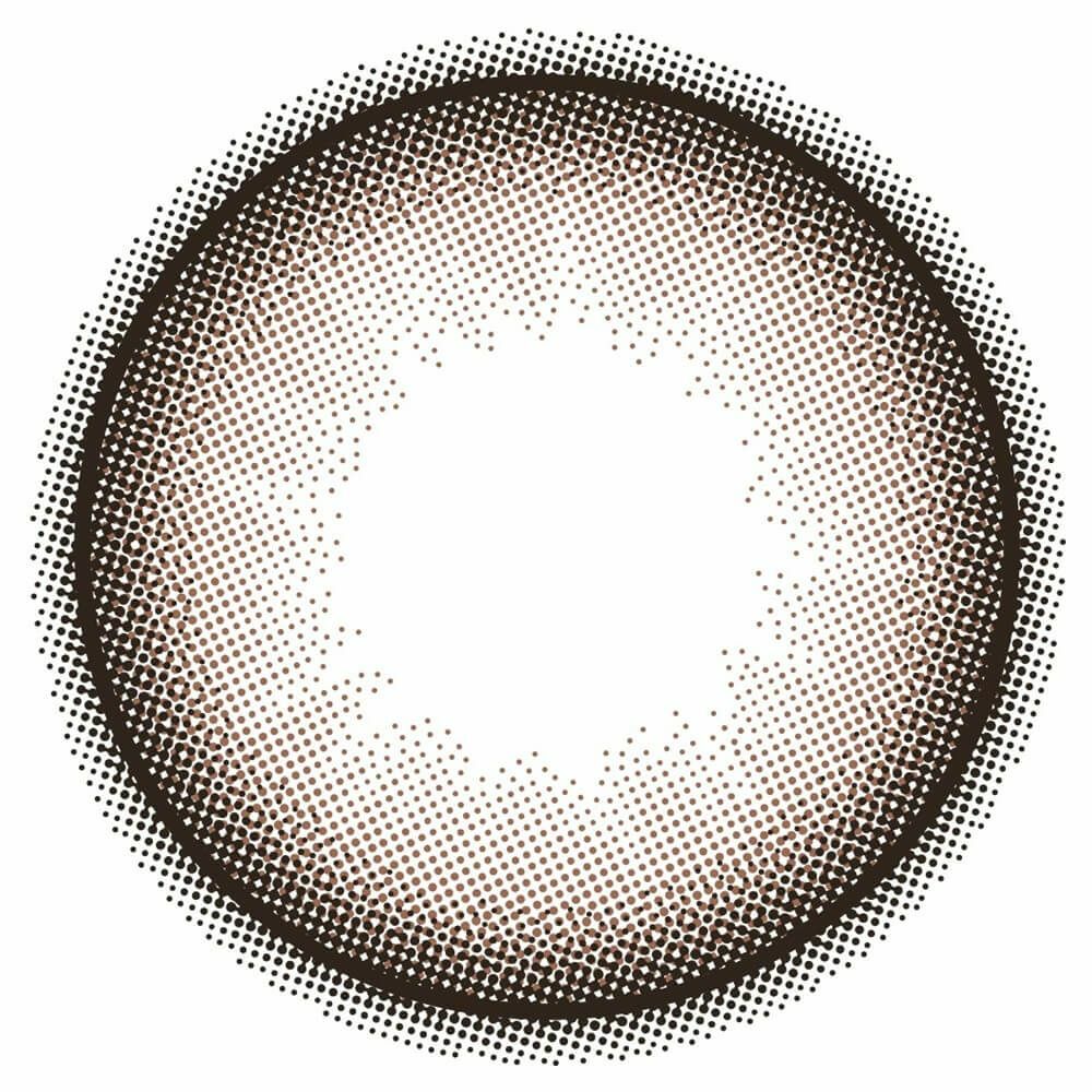 [日拋 Chapun 1 Day Kirayume Brown｜彩妝隱形眼鏡｜每盒10片