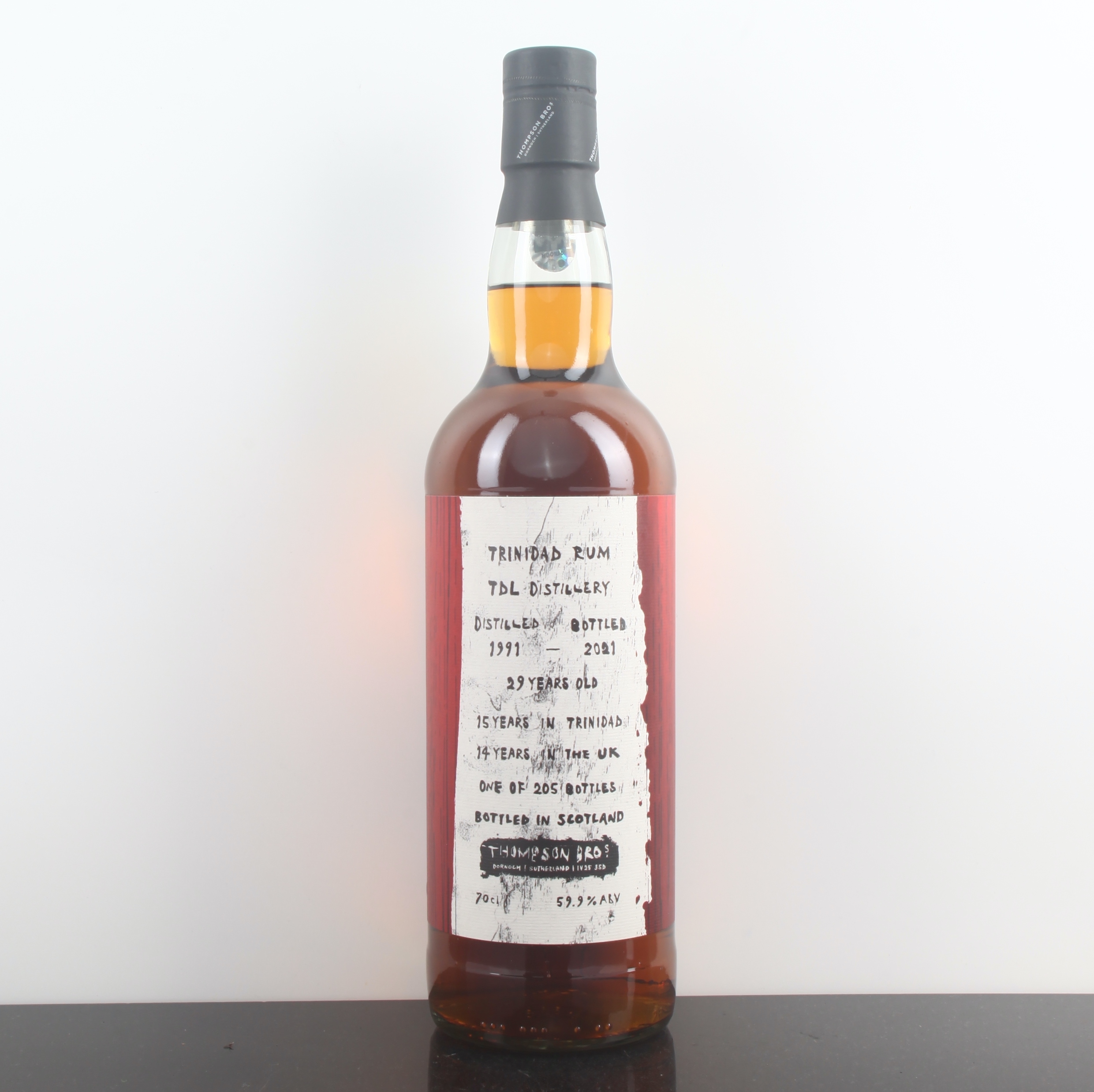Thompson Bro TDL Trinidad Rum 1991 29Y American Oak Barrel 59.9%