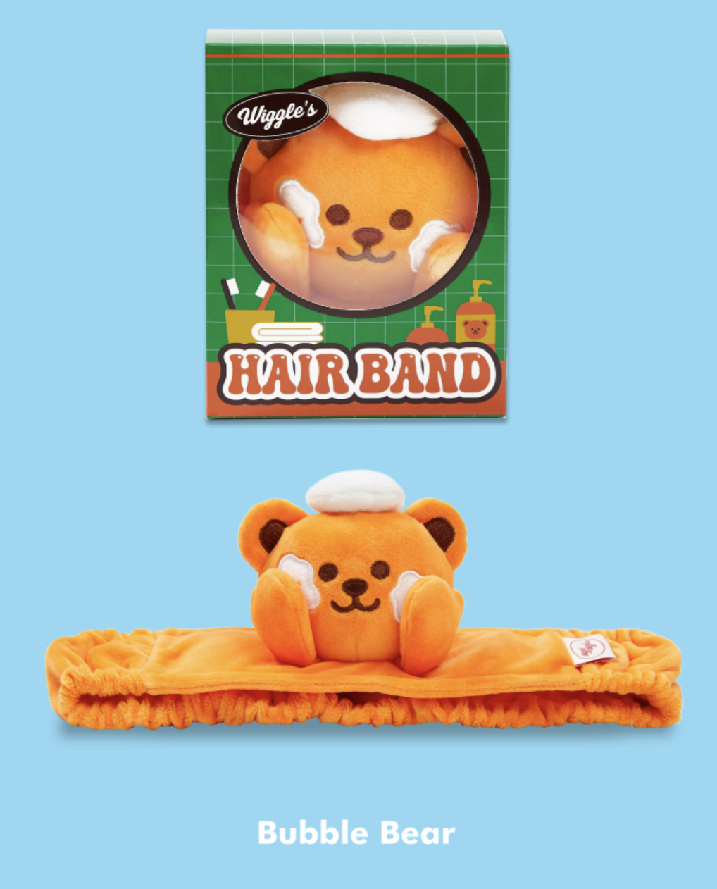 Wiggle Wiggle毛巾髮箍（K3 BR446）