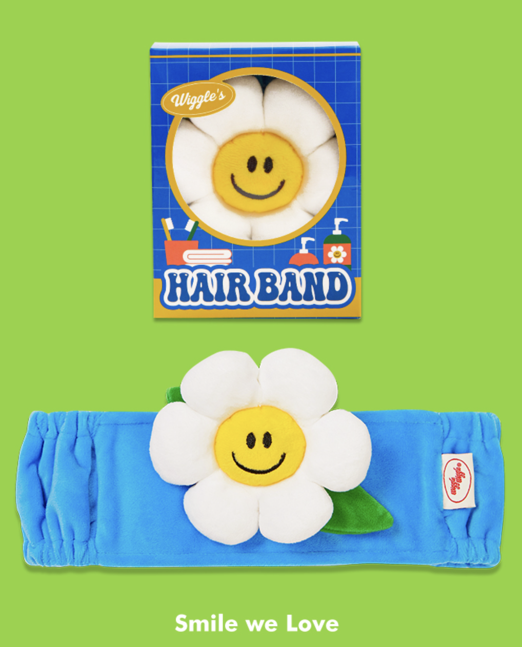Wiggle Wiggle毛巾髮箍（K3 BR446）