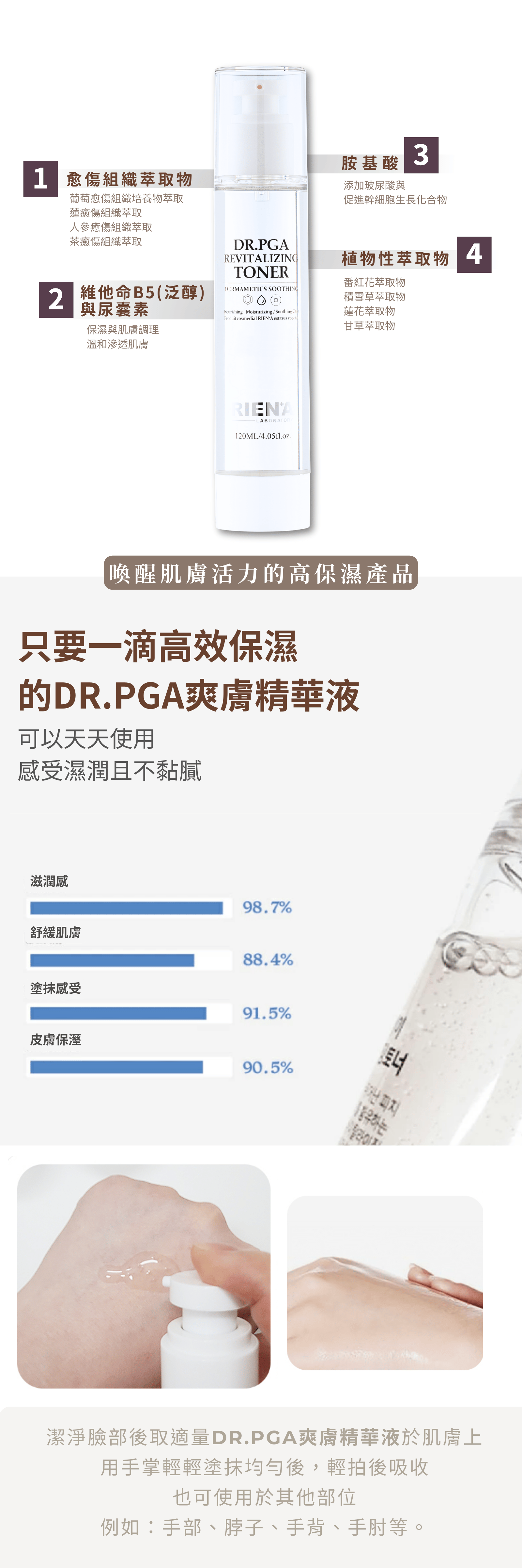 RIENA麗恩娜 DR-PGA爽膚精華液