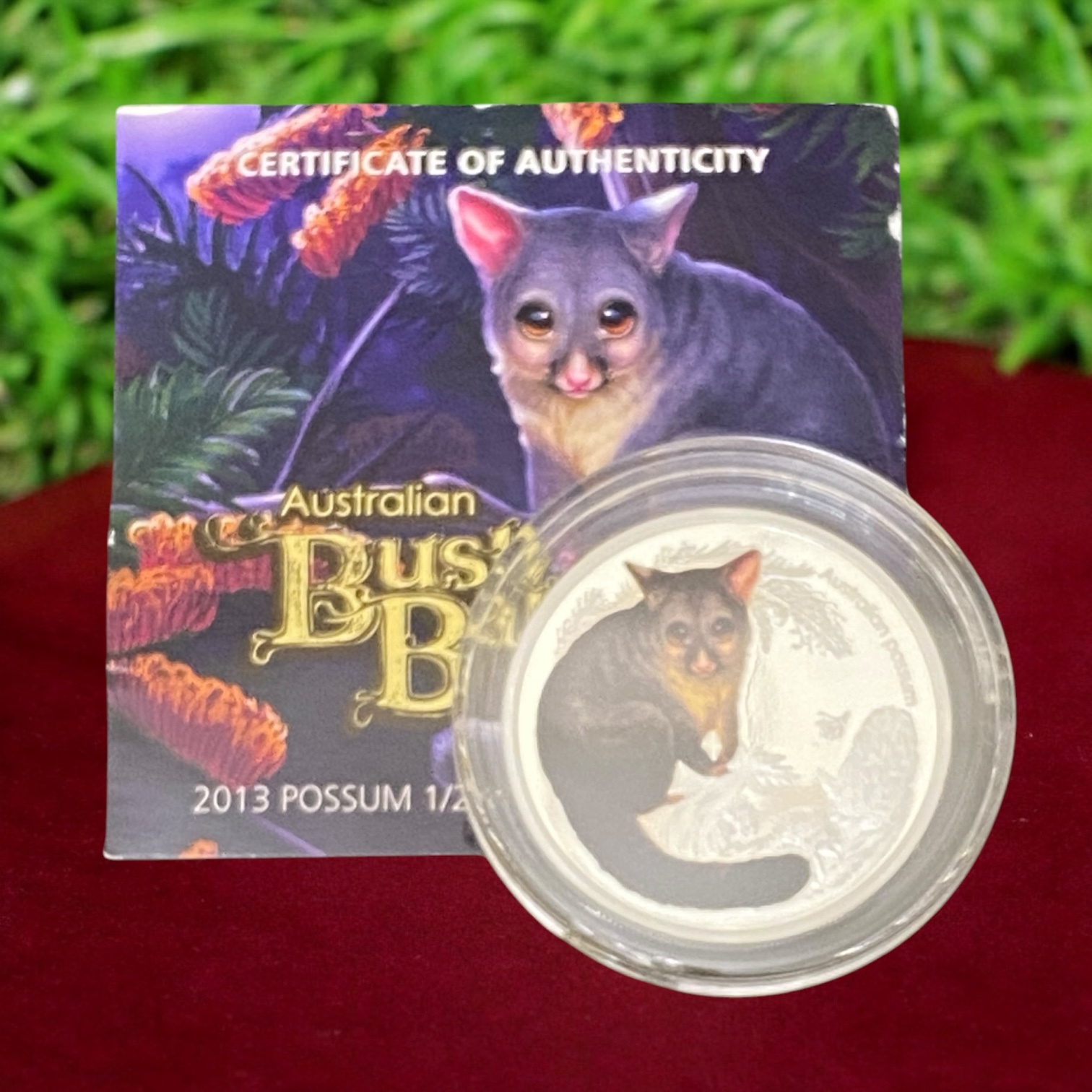 2013 Australia 1/2 oz Silver Bush Babies II Possum Proof (Without Box) (99.9% Silver)