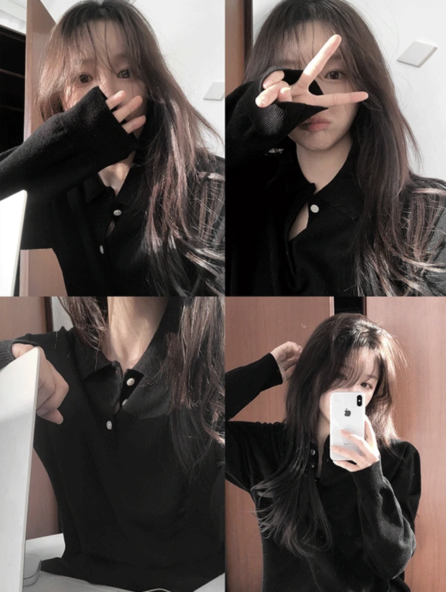 預訂｜SLOWAND #SLOWMADE 法式優雅坑條針織上衣 (3 Color)