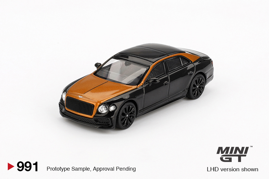 【預訂】Mini GT #991 Bentley Flying Spur Orange Flame / Onyx