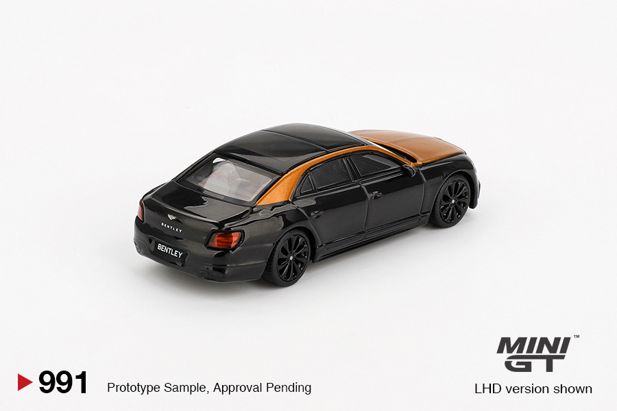 【預訂】Mini GT #991 Bentley Flying Spur Orange Flame / Onyx