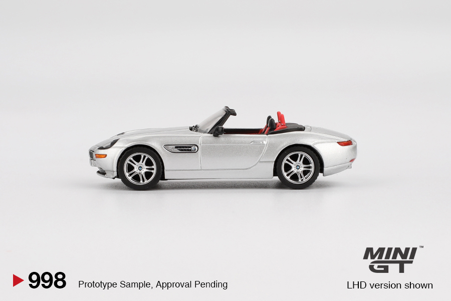 【預訂】Mini GT #998 BMW Z8 Silver