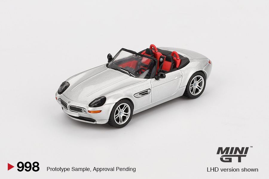 【預訂】Mini GT #998 BMW Z8 Silver