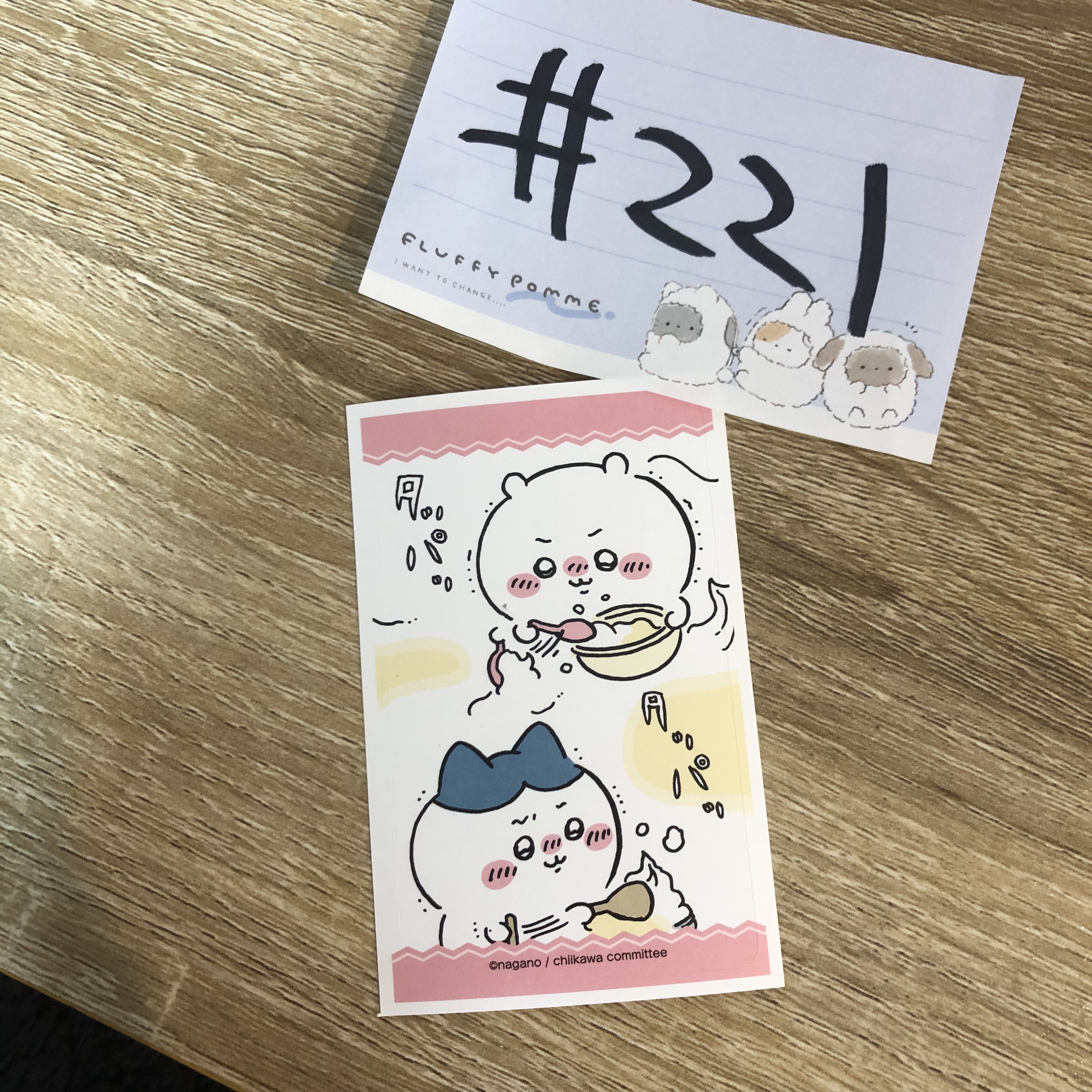 CHIIKAWA IC 貼紙#221