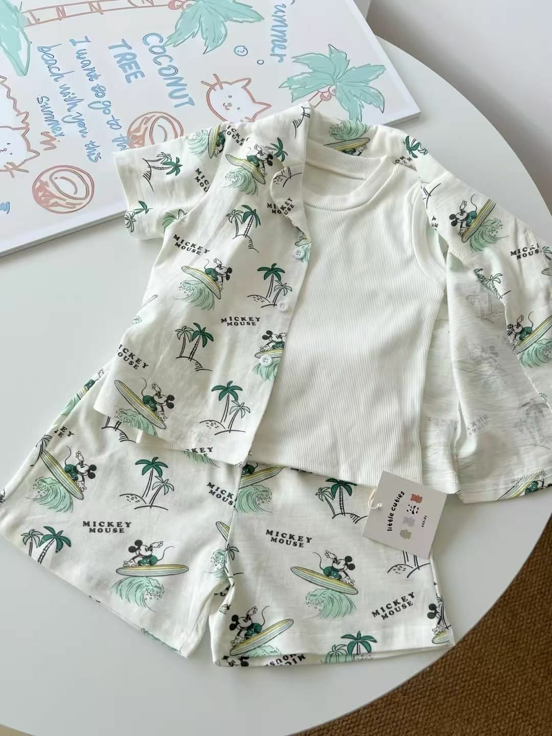 廠單 夏日冲浪米奇海邊套裝