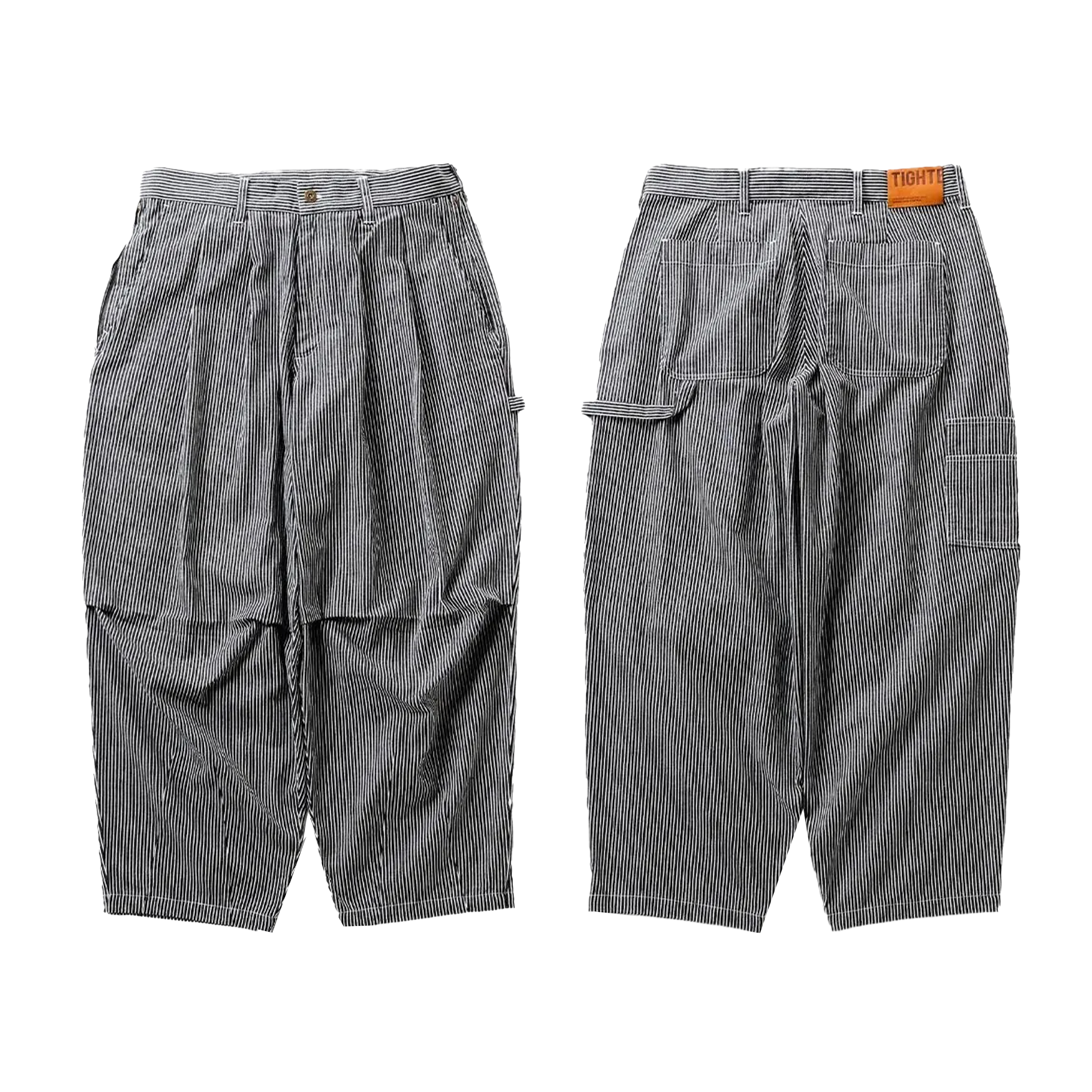TIGHTBOOTH 25S/S HICKORY PAINTER BALLOON PANTS