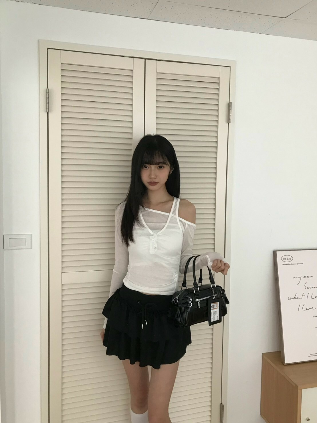 早春疊穿🧃不規則吊帶背心set 2colors