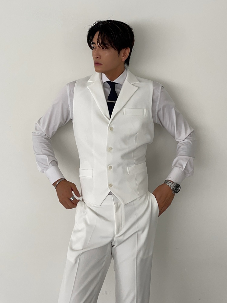 Duo Solid 西裝背心