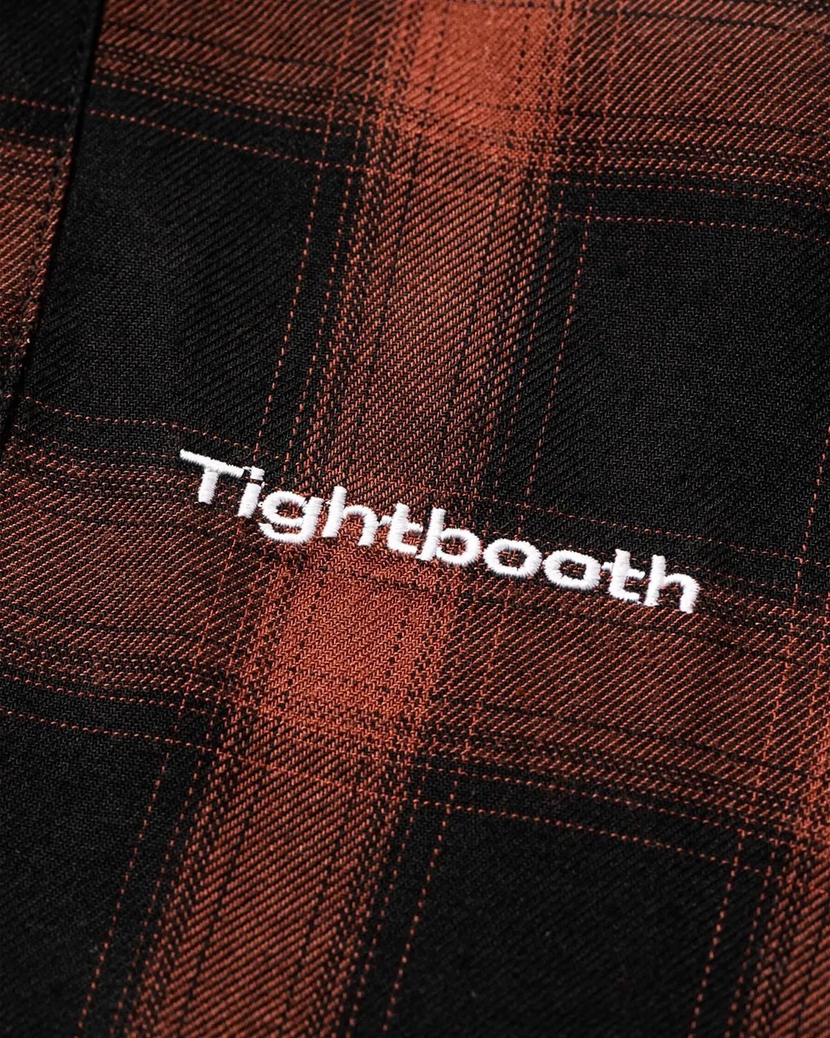 TIGHTBOOTH 25S/S PLAID HALF ZIP L/S SHIRT