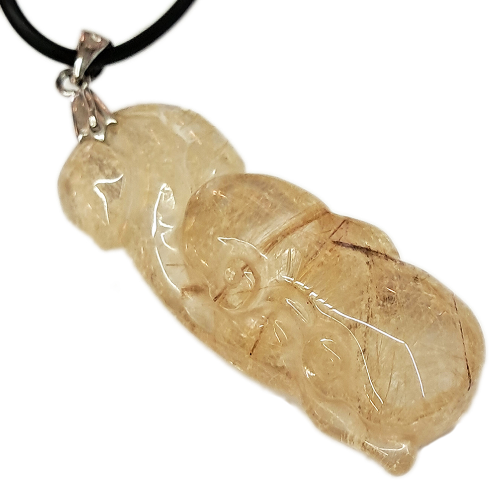 萬事如意金髮晶墜飾【十方】122295