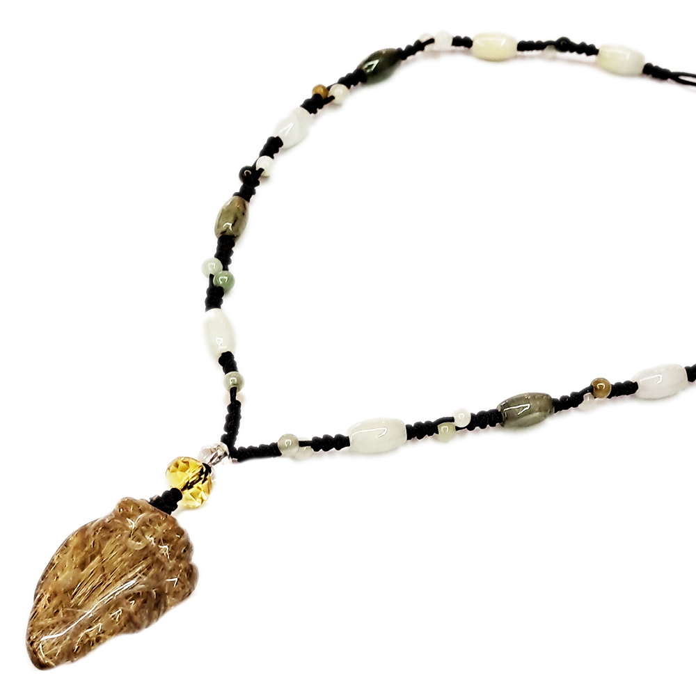 福在眼前{鈦晶}中國結項鍊【十方】123538