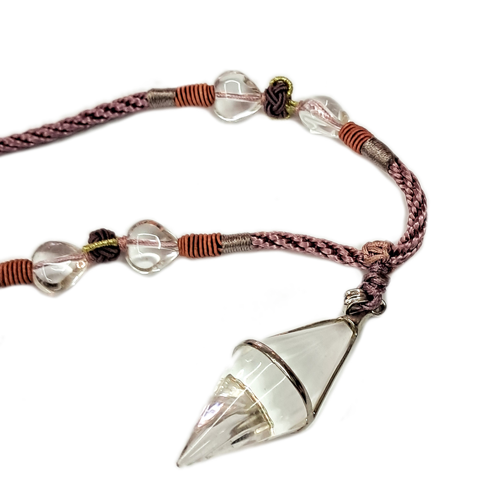 水晶{靈擺}中國結項鍊【十方】135125