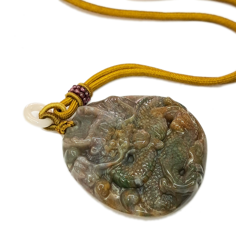 祥龍獻瑞{印度瑪瑙}項鍊【十方】135754