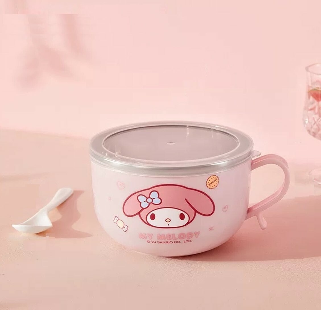 MY MELODY Sanrio |  不銹鋼碗 湯碗 800ml