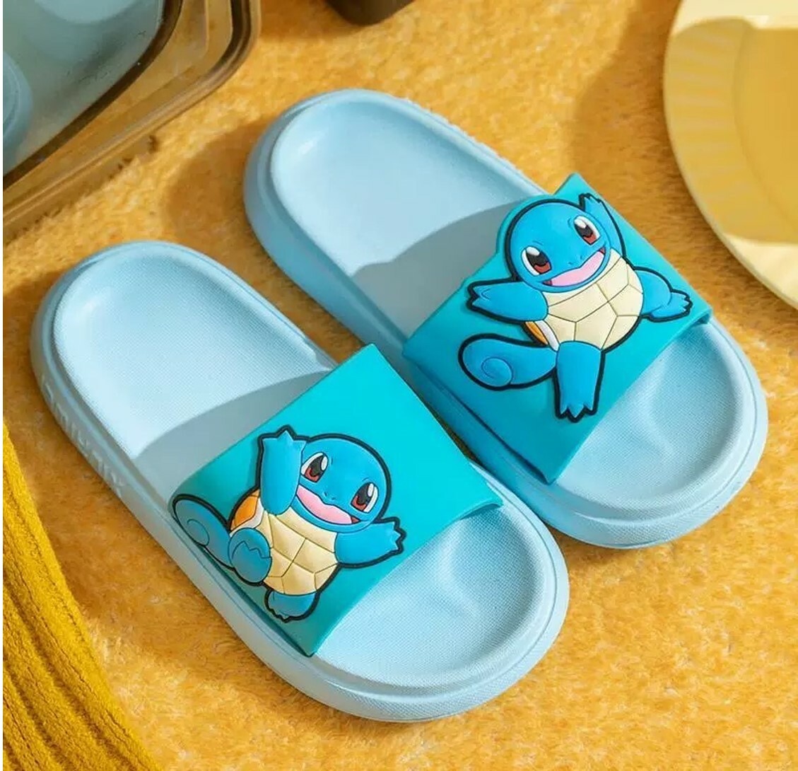 寵物小精靈 EVA兒童拖鞋-車厘龜