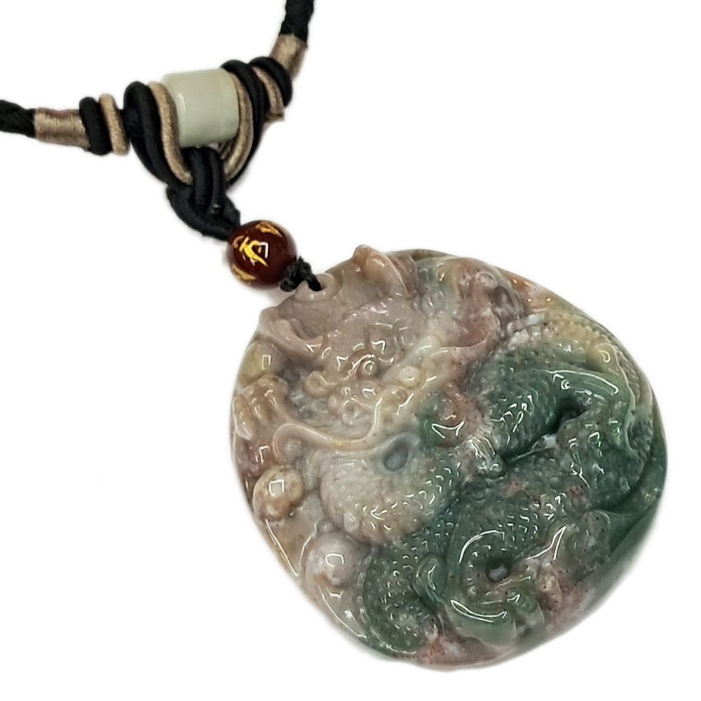 祥龍獻瑞{印度瑪瑙}項鍊【十方】137926