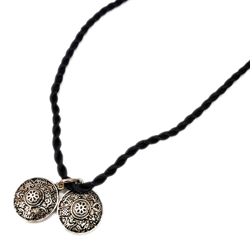 八吉祥丁夏 (925純銀)項鍊55【十方】139669