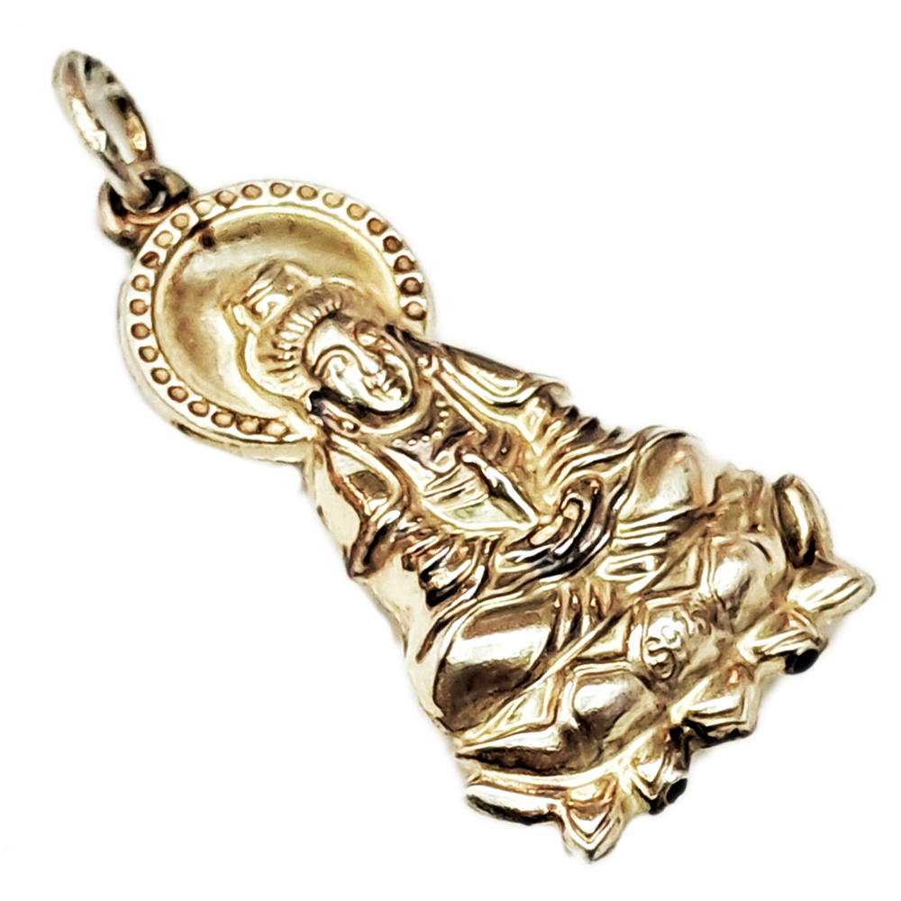 觀音{925銀墜}2.4公分【十方】141750