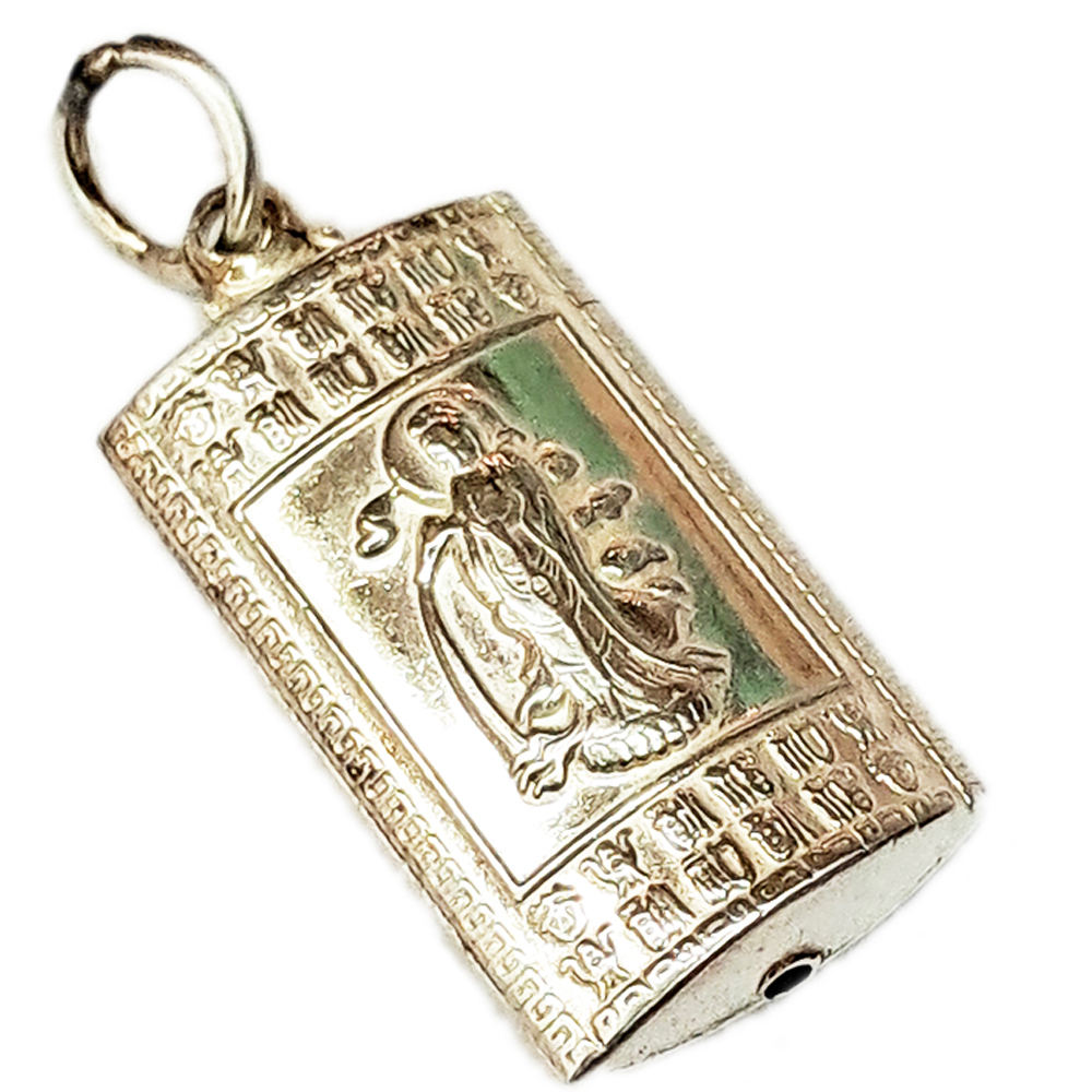 白衣觀音{925銀墜}2公分【十方】141754