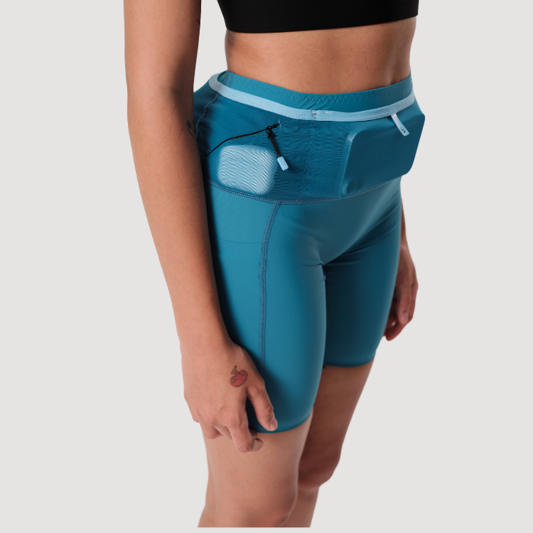 FlipBelt飛力跑空氣腰包女生競速短褲_6“_2.0版