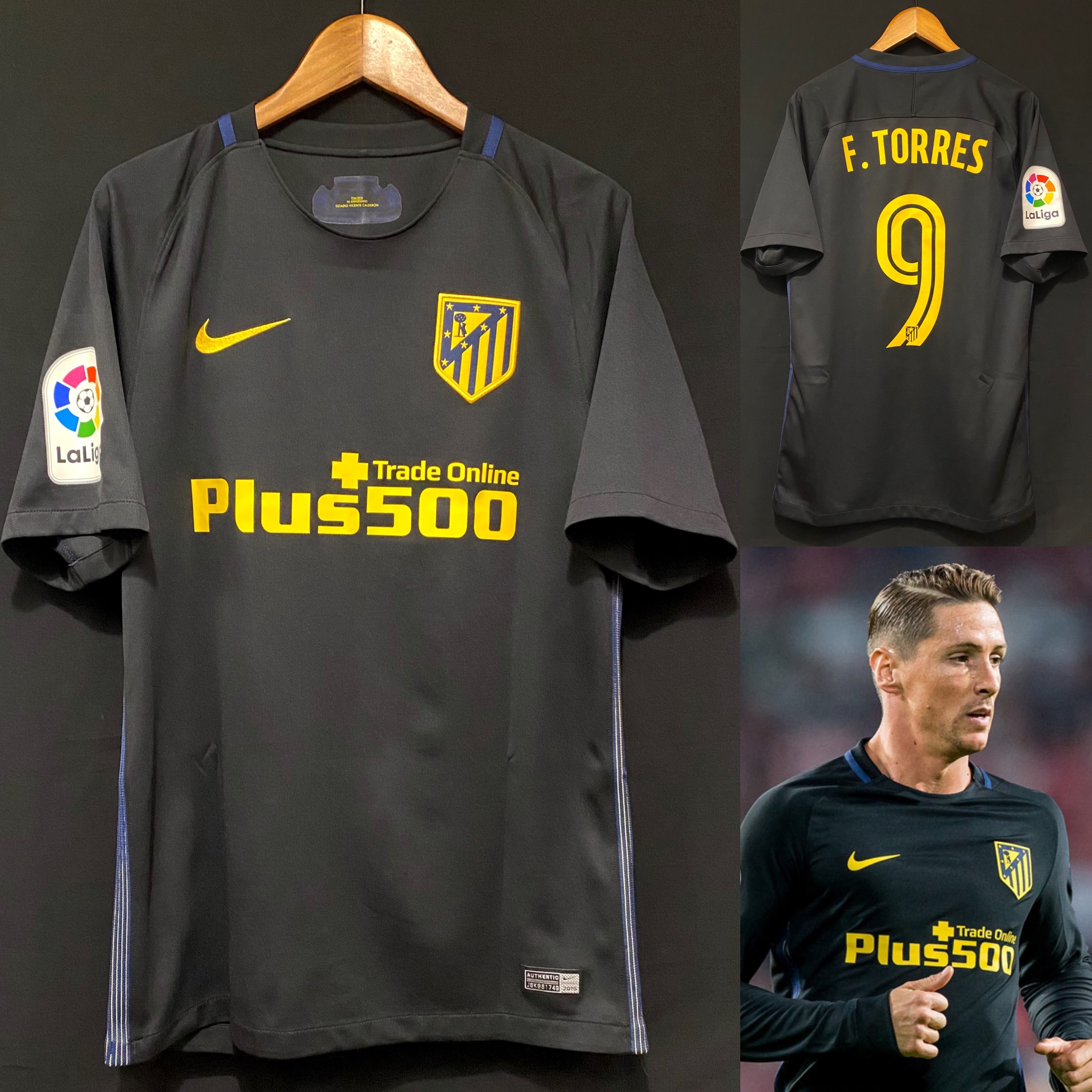 馬德里體育會 2016-2017 Nike 作客球衣 #9 F TORRES