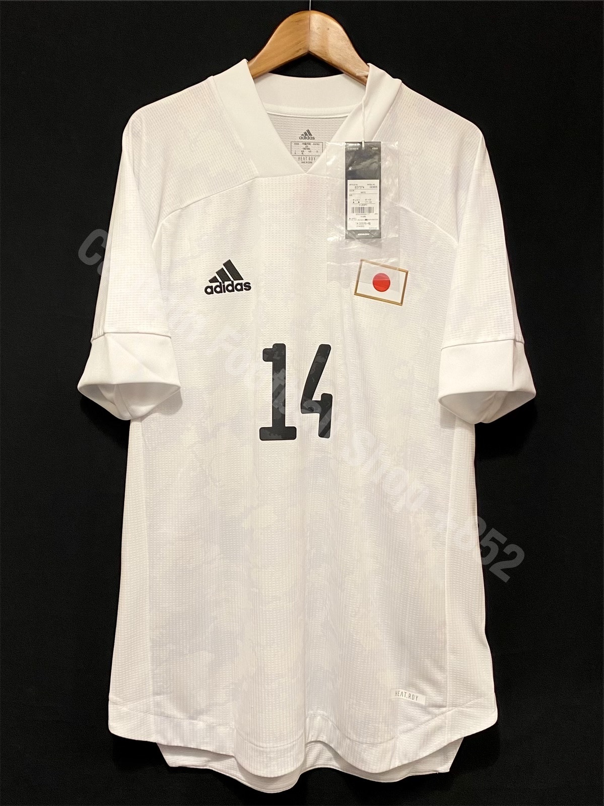 (全新有牌) 日本隊 2020 東京奧運 Adidas 作客更衣室球員版球衣 #14 TOMIYASU