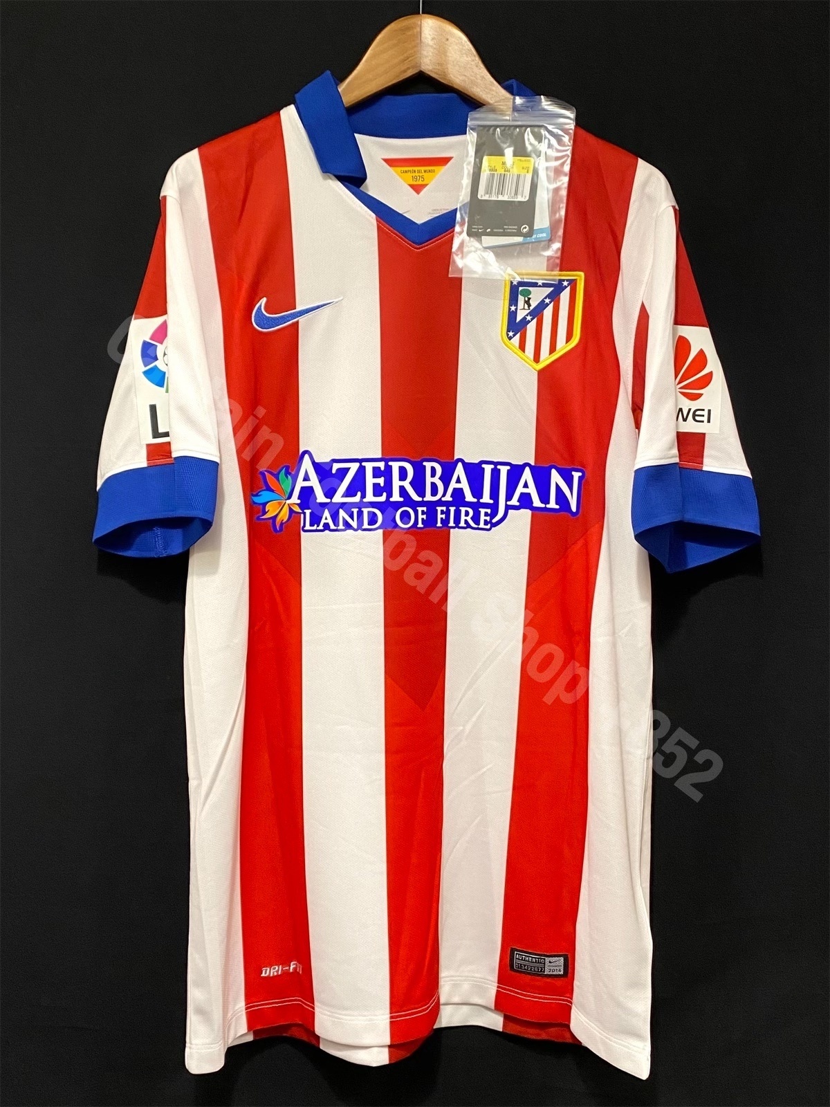 (全新有牌) 馬德里體育會 2014-2015 Nike 主場球衣 #7 GRIEZMANN