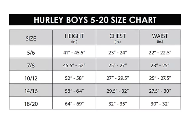 【預購】Hurley G032459 男童速乾短褲