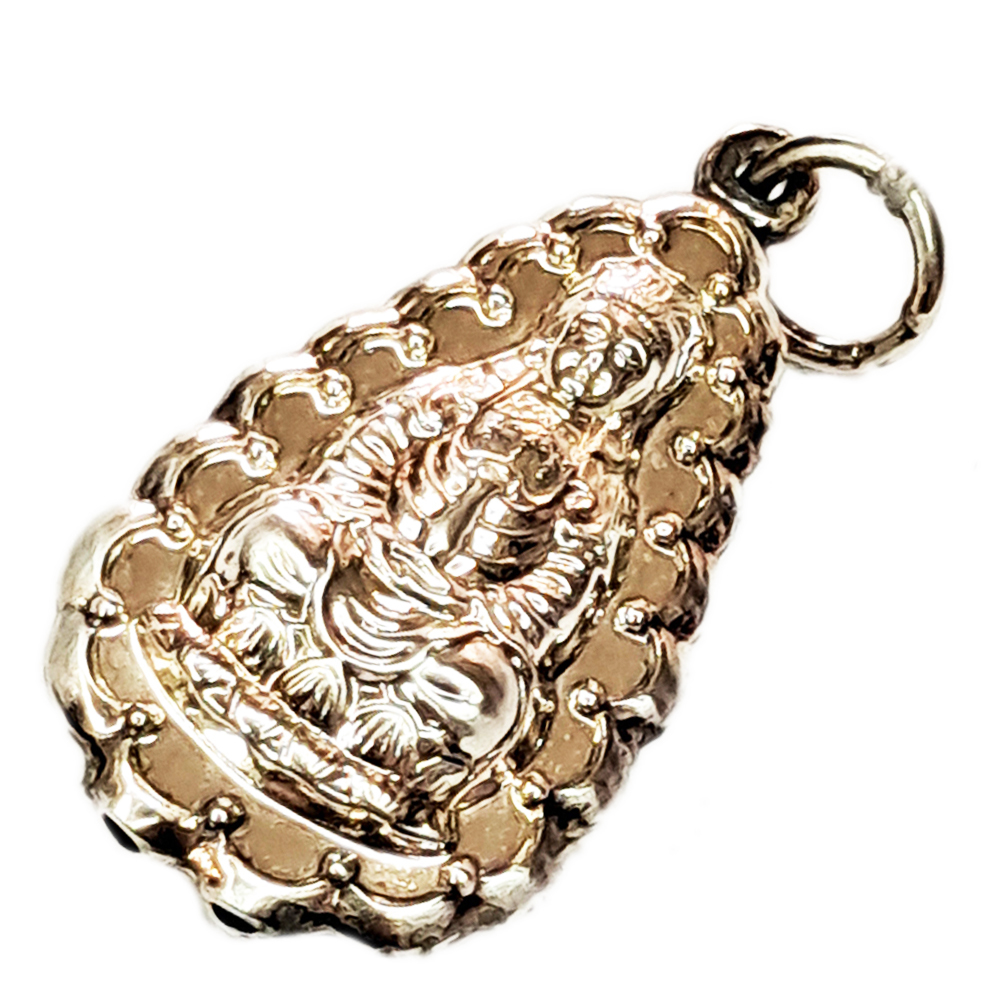 觀音菩薩(雙面) {925銀}墜飾【十方】144694